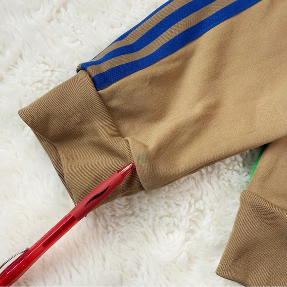 VTG Adidas Original Unisex Zip-Up Colorblock Hooded Sweater XL Retro Sporty Y2K - Picture 8 of 8